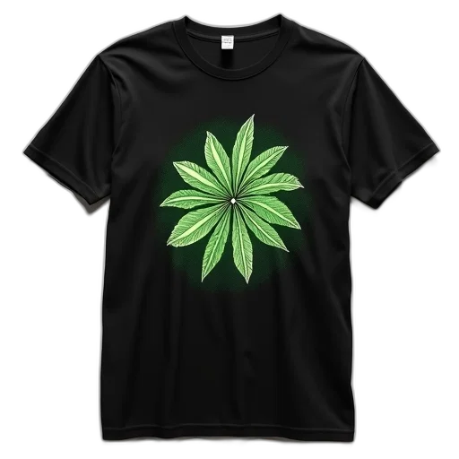 tree, flower, green, black, t-shirt, white, graphic, design transparent PNG cut-out