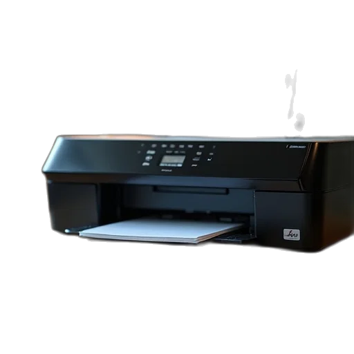 3d render, printer, settings transparent PNG cut-out