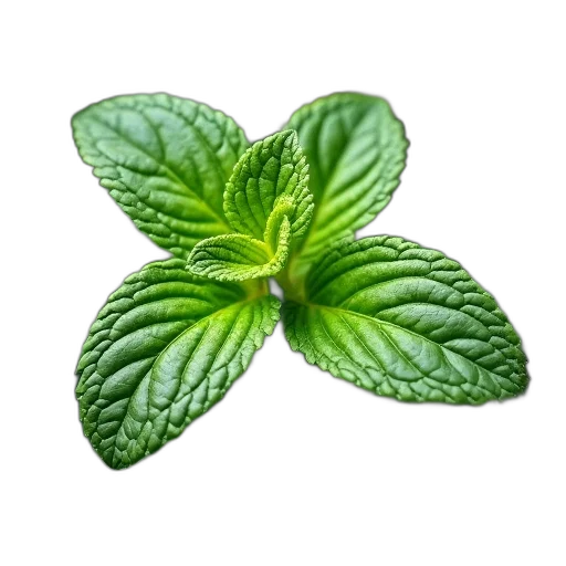 flower, food, crown, staff, photorealistic, 3d render, green, close-up transparent PNG cut-out