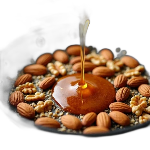 food, crown, photorealistic, 3d render, close-up, image, pan, mixture transparent PNG cut-out