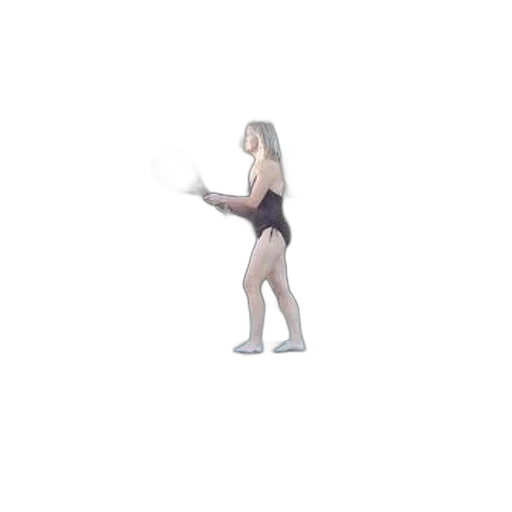 creature, staff, robot, dress, 3d render, concept art, pixel art, photorealistic transparent PNG cut-out