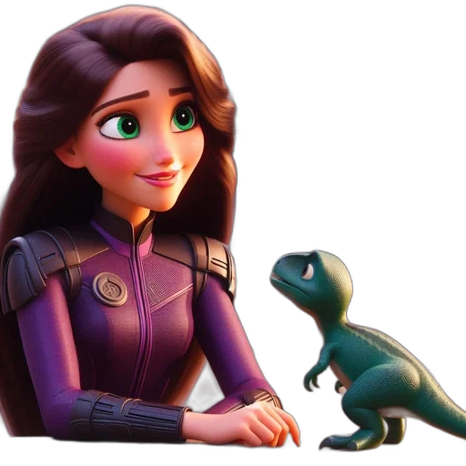 dragon, concept art, 3d render, cartoon, fantasy art, outer space, animated, scene transparent PNG cut-out