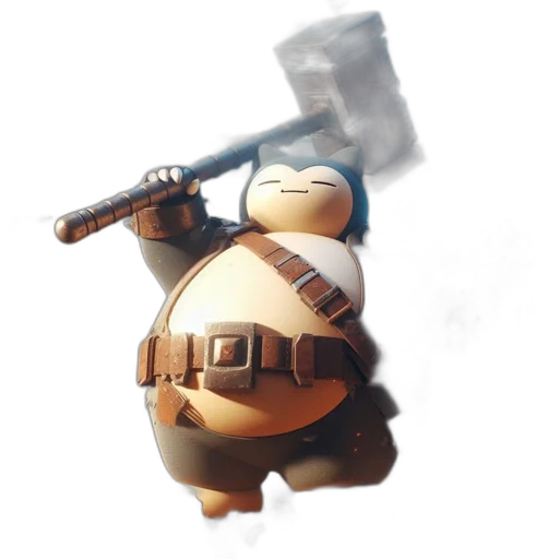 weapon, staff, robot, animal, concept art, 3d render, fantasy art, pixel art transparent PNG cut-out