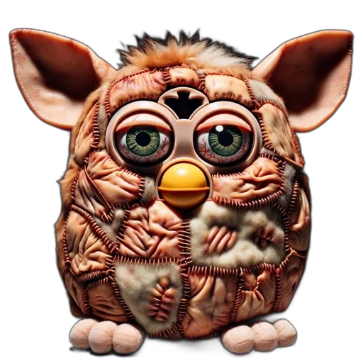 mask, animal, creature, face, 3d render, photorealistic, concept art, unusual transparent PNG cut-out