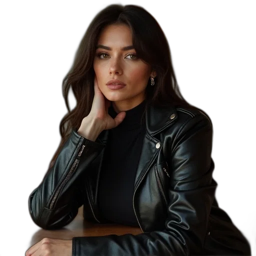 jacket, jewelry, face, staff, photorealistic, oil painting, cartoon, concept art transparent PNG cut-out