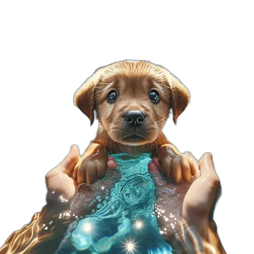 staff, animal, creature, crown, 3d render, concept art, fantasy art, photorealistic transparent PNG cut-out