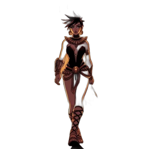 staff, weapon, concept art, fantasy art, comic book art, pixel art, dark, earth tones transparent PNG cut-out