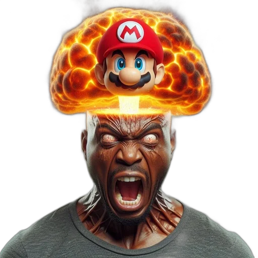 hat, face, mask, crown, concept art, 3d render, pixel art, photorealistic transparent PNG cut-out