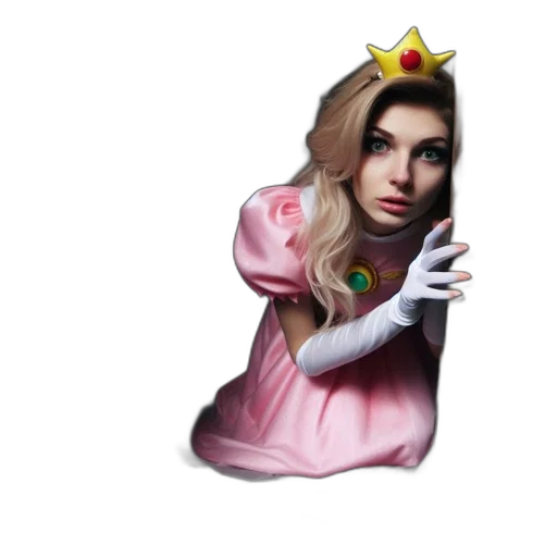crown, dress, staff, weapon, concept art, pixel art, 3d render, fantasy art transparent PNG cut-out