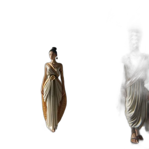 dress, jewelry, 3d render, concept art, photorealistic, earth tones, elaborate, futuristic transparent PNG cut-out
