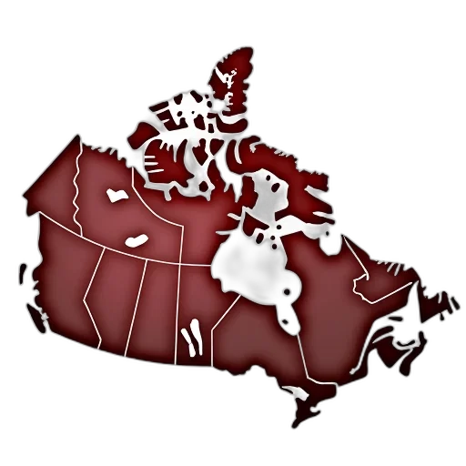 canada, map, all, provinces, capital, capitals transparent PNG cut-out