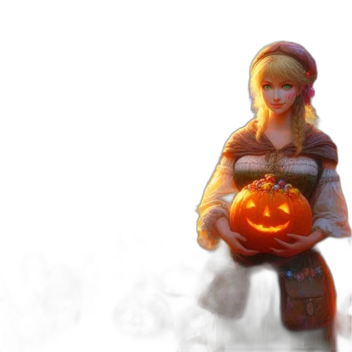 mask, dress, staff, 3d render, concept art, fantasy art, pixel art, fire transparent PNG cut-out
