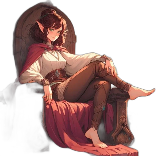 staff, sword, dragon, dress, fantasy art, concept art, pixel art, anime transparent PNG cut-out