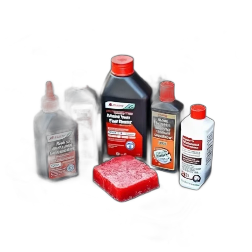 bottle, collection, various, car, care, products, including, motor transparent PNG cut-out