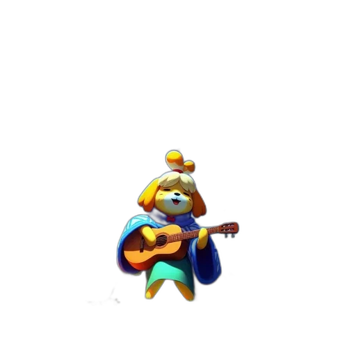 robot, jacket, weapon, staff, pixel art, concept art, 3d render, vaporwave transparent PNG cut-out