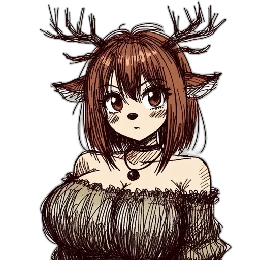 creature, animal, crown, dress, fantasy art, anime, concept art, pixel art transparent PNG cut-out