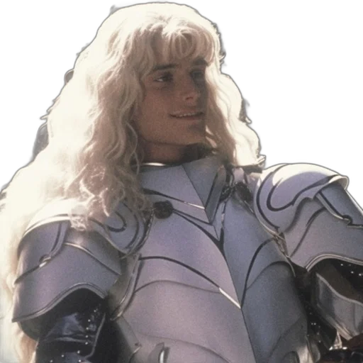 robot, sword, face, hair, concept art, comic book art, vaporwave, man transparent PNG cut-out