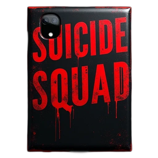 suicide, squad, album, black transparent PNG cut-out