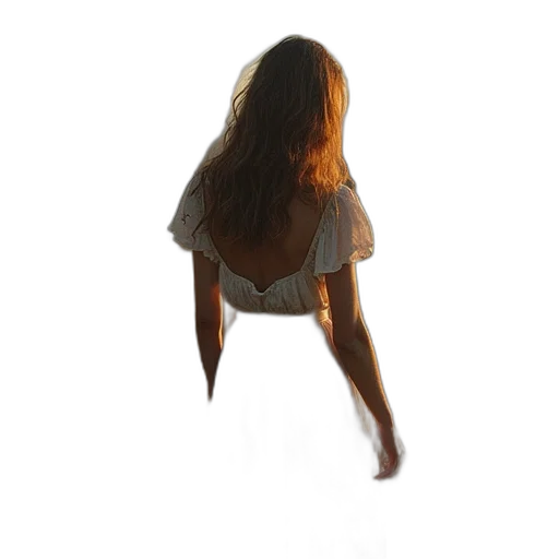 dress, hair, furniture, jacket transparent PNG cut-out