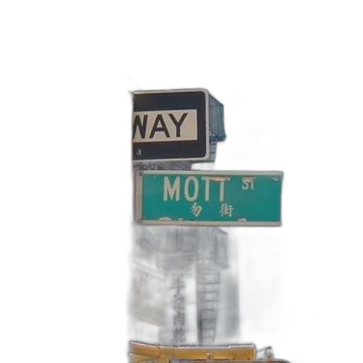 bottle, jewelry, car, robot, 3d render, city street, street, sign transparent PNG cut-out