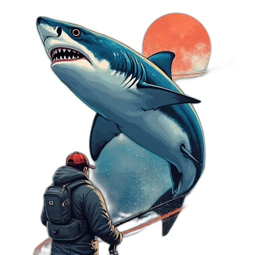 creature, animal, jacket, umbrella, concept art, 3d render, fantasy art, comic book art transparent PNG cut-out