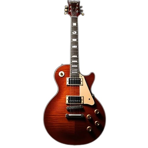 weapon, photorealistic, 3d render, guitar transparent PNG cut-out
