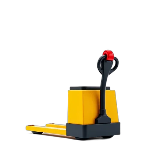 robot, staff, furniture, weapon, 3d render, yellow, black, forklift transparent PNG cut-out
