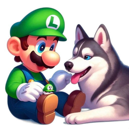 animal, pixel art, concept art, 3d render, photorealistic, green, two, animated transparent PNG cut-out