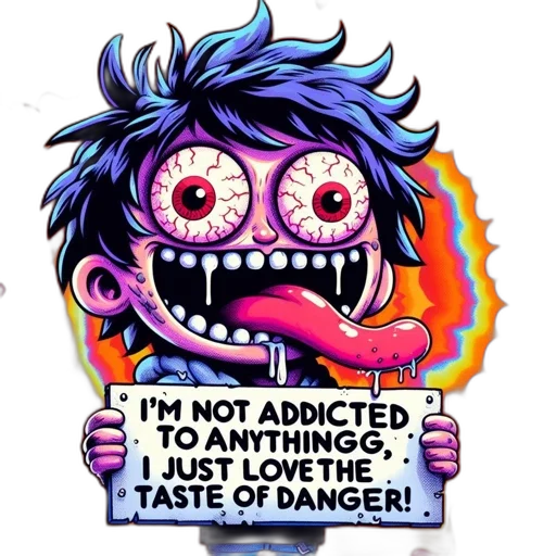 food, jacket, face, creature, concept art, cartoon, comic book art, pixel art transparent PNG cut-out