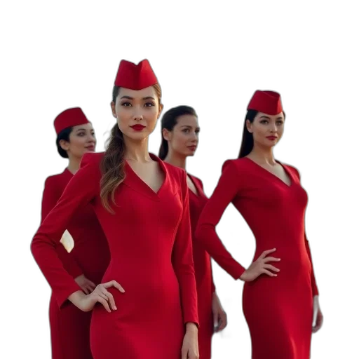 staff, 3d render, concept art, red transparent PNG cut-out