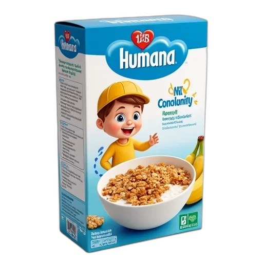 food, robot, animal, 3d render, box, humana, cereal, cartoon transparent PNG cut-out