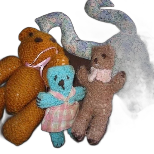staff, dragon, 3d render, outer space, underwater, blue, teddy, bear transparent PNG cut-out