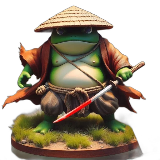 staff, concept art, 3d render, photorealistic, fantasy art, green, frog-like, figurine transparent PNG cut-out