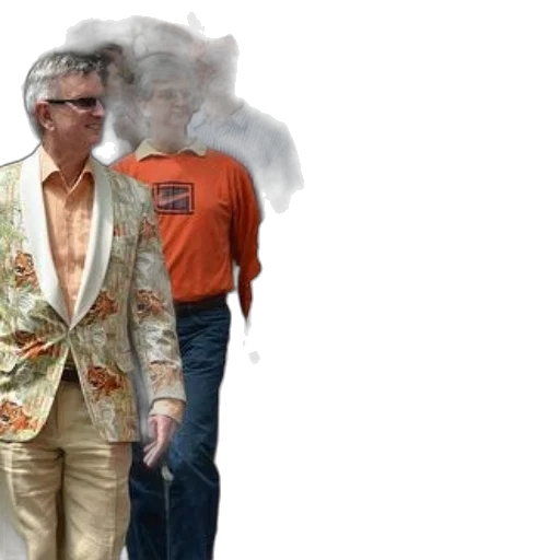 jacket, group, people, including, one, man, floral, blazer transparent PNG cut-out