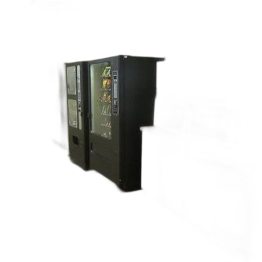furniture, staff, 3d render, hallway, vending, machines, row, microwave transparent PNG cut-out