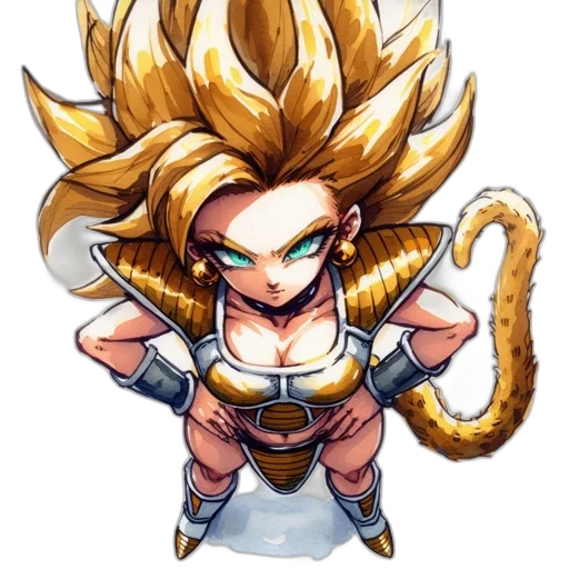 hair, staff, concept art, pixel art, anime, fantasy art, golden, golden-haired transparent PNG cut-out