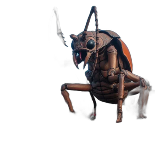 animal, creature, dragon, robot, concept art, 3d render, photorealistic, fantasy art transparent PNG cut-out