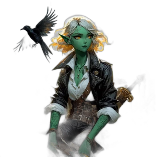 staff, concept art, fantasy art, comic book art, pixel art, green, dark, fantasy transparent PNG cut-out