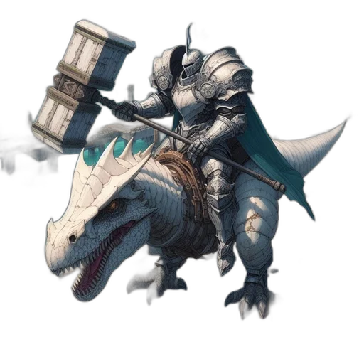 dragon, weapon, sword, creature, concept art, fantasy art, pixel art, comic book art transparent PNG cut-out