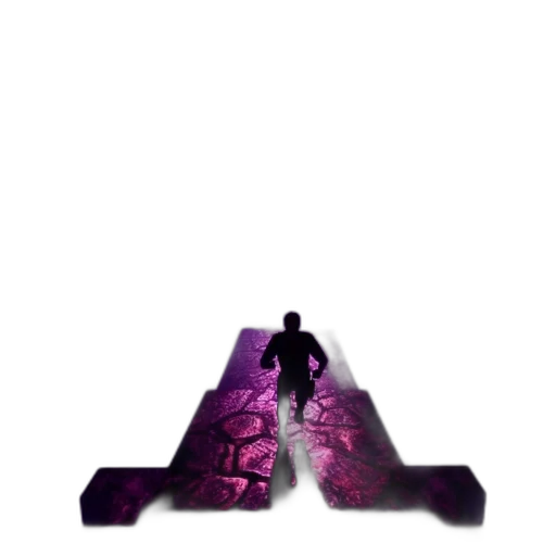 sword, umbrella, weapon, robot, concept art, 3d render, vaporwave, pixel art transparent PNG cut-out