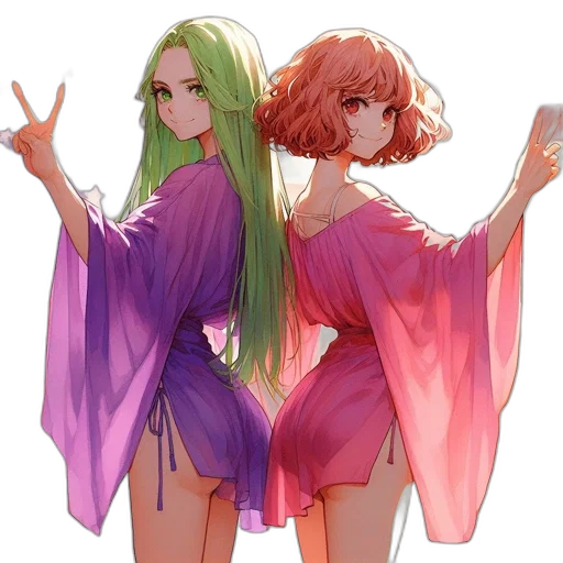 dress, vaporwave, anime, concept art, pixel art, colorful, pastel, green transparent PNG cut-out