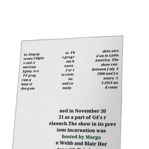 poster, program, xplay, featuring, information, about, latin, american transparent PNG cut-out