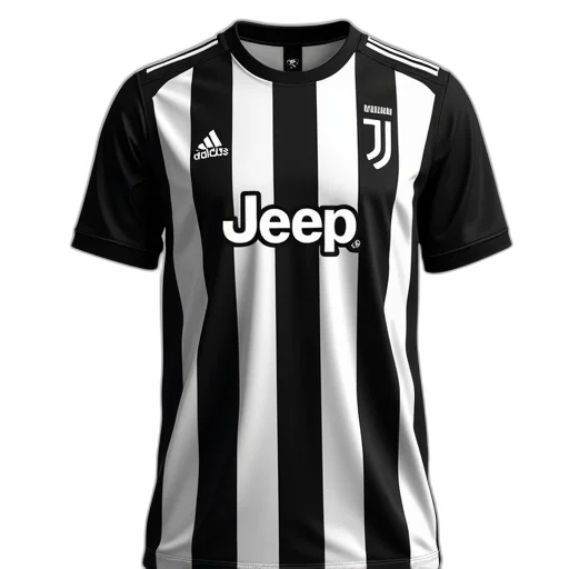 3d render, monochrome, official, juventus transparent PNG cut-out
