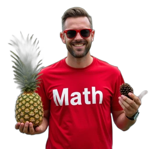 jacket, umbrella, staff, man, red, shirt, word, math transparent PNG cut-out