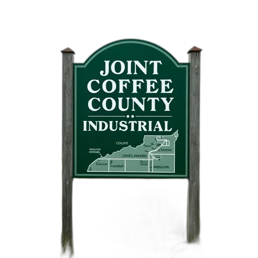 green, sign, white, text, mounted, metal, pole, surrounded transparent PNG cut-out