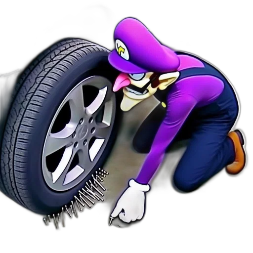 car, weapon, creature, animal, concept art, cartoon, 3d render, vaporwave transparent PNG cut-out