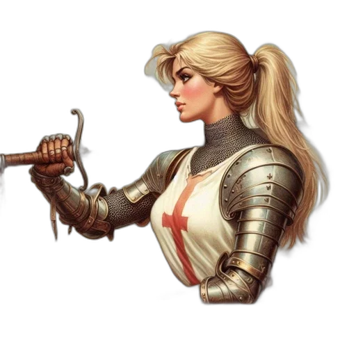 sword, staff, weapon, fantasy art, concept art, pixel art, comic book art, female transparent PNG cut-out