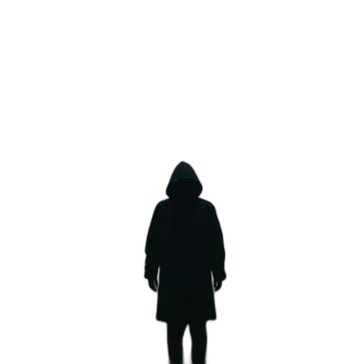 jacket, mask, staff, face, concept art, pixel art, 3d render, photorealistic transparent PNG cut-out