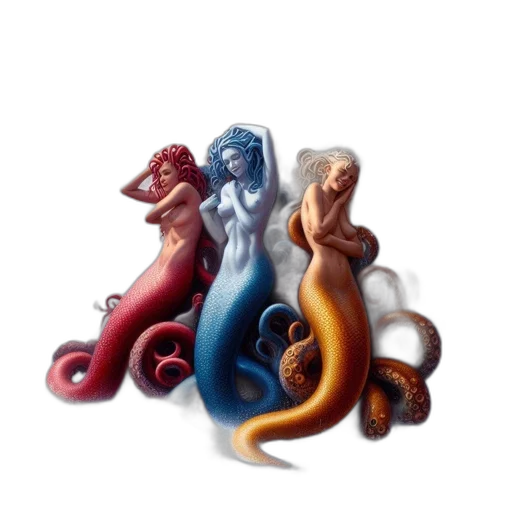hair, jewelry, dragon, staff, fantasy art, concept art, 3d render, pixel art transparent PNG cut-out