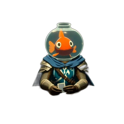 mask, staff, weapon, animal, concept art, 3d render, fantasy art, pixel art transparent PNG cut-out